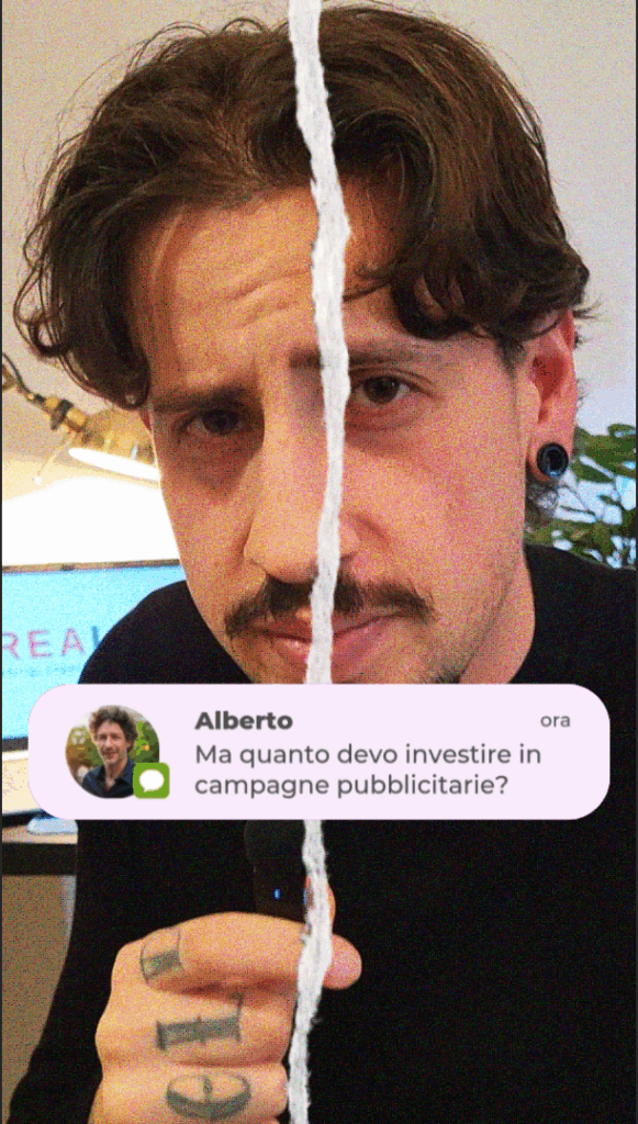 Come funziona l'asta pubblicitaria su Meta e Google, Budget consigliati per vendere sui social, Esempio di funnel pubblicitario efficace