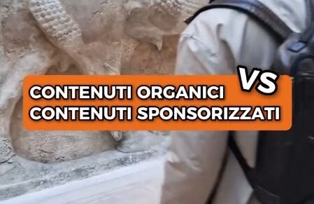 contenuti organici vs sponsorizzati